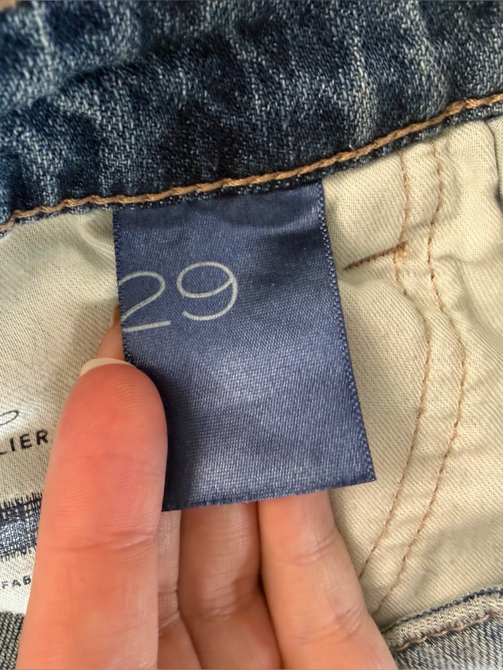 Anthropologie Pilcro Jeans Womens 29 Laidback Mid Rise Patchwork Flare Boho - Picture 5 of 11